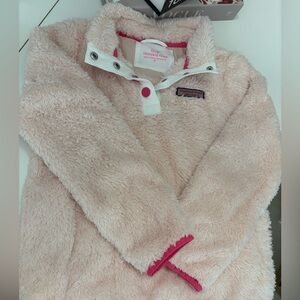 Vineyard Vines Soft Pink Fleece Jacket